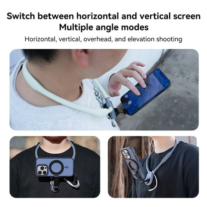 Magnetic Neck Mount For Phone Accessory