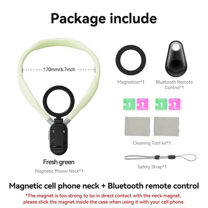 Magnetic Neck Mount For Phone Accessory